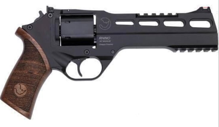 Chiappa Firearms Rhino 60Sa 9MM 6" Adj. Sight Black/Walnut CF340279 - Chiappa Firearms - 9mm