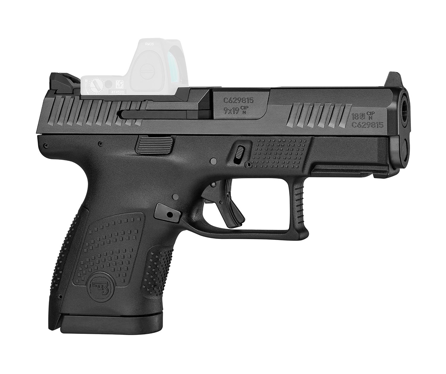 CZ P-10 S Optics Ready 9mm Luger Pistol - CZ-USA - 9mm
