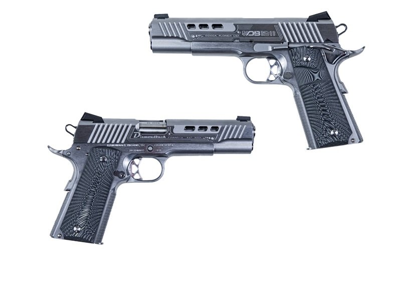 DIAMONDBACK DB1911 45ACP 8+1 5" Match Grade Barrel Stainless
