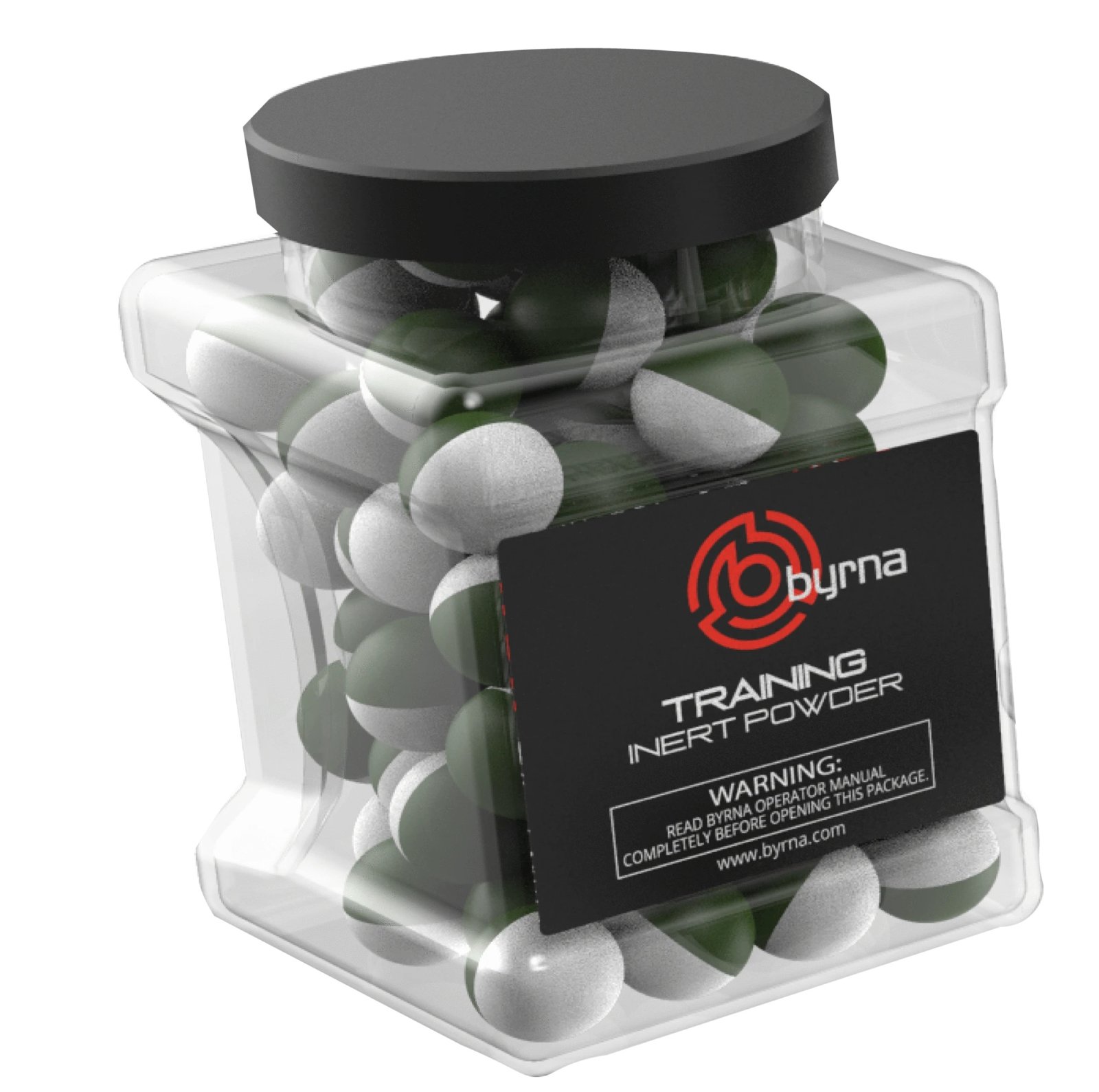 Byrna Technologies IP68302 Home Defense Inert Practice Projectiles 3.2... - Byrna Technologies - .68