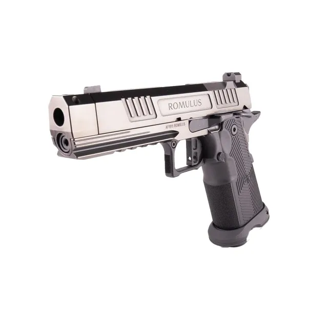 Alpha Foxtrot AF1911 Romulus RMSc Comp 9mm 4.25 In Polished DLC - Alpha Foxtrot - 9MM for sale at TheGunDock
