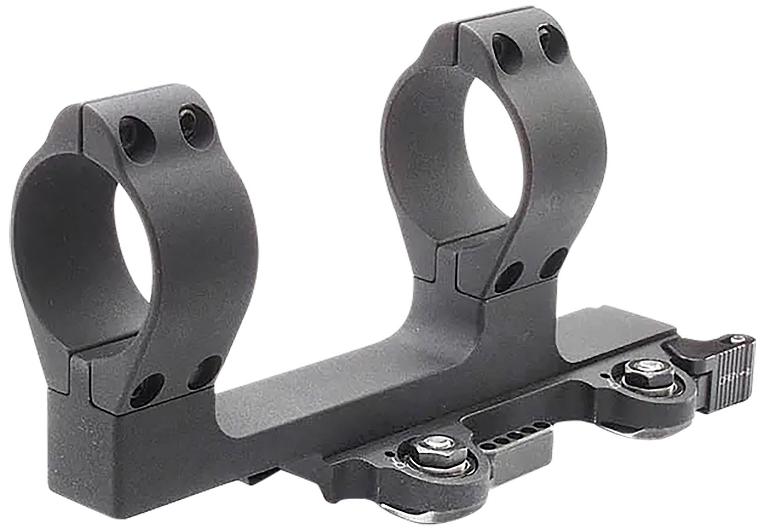 LaRue Tactical LT13530 Cantilever QD Scope Mount Black 30mm Tube High Rings