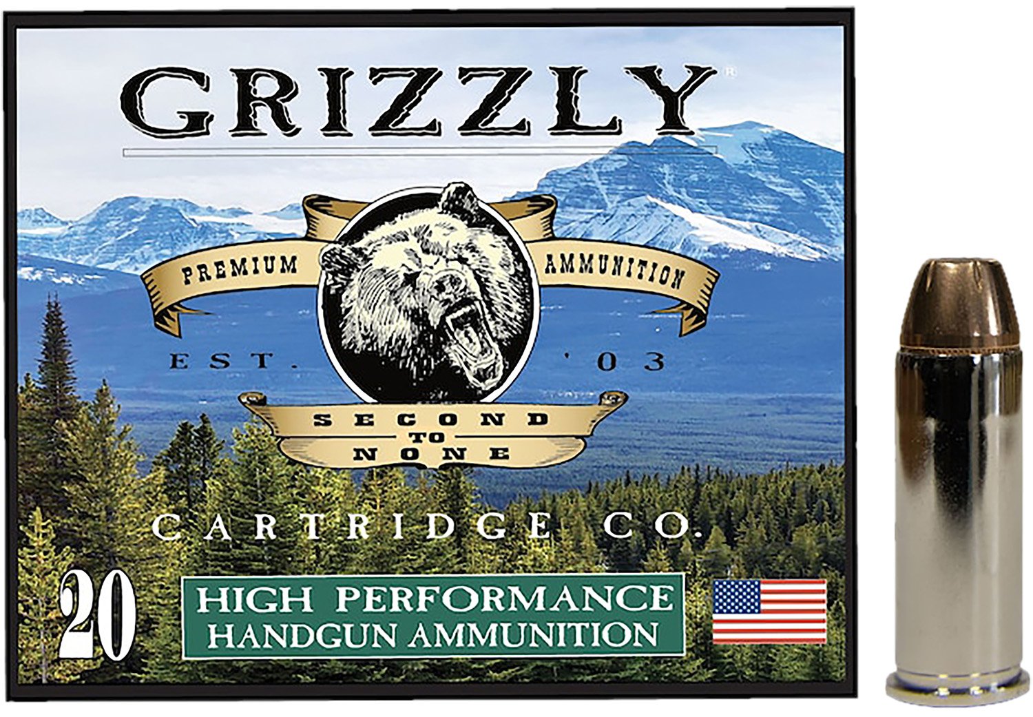Grizzly GC44SP5 44 Special 240gr JHP Ammo, 950fps, 20/Box