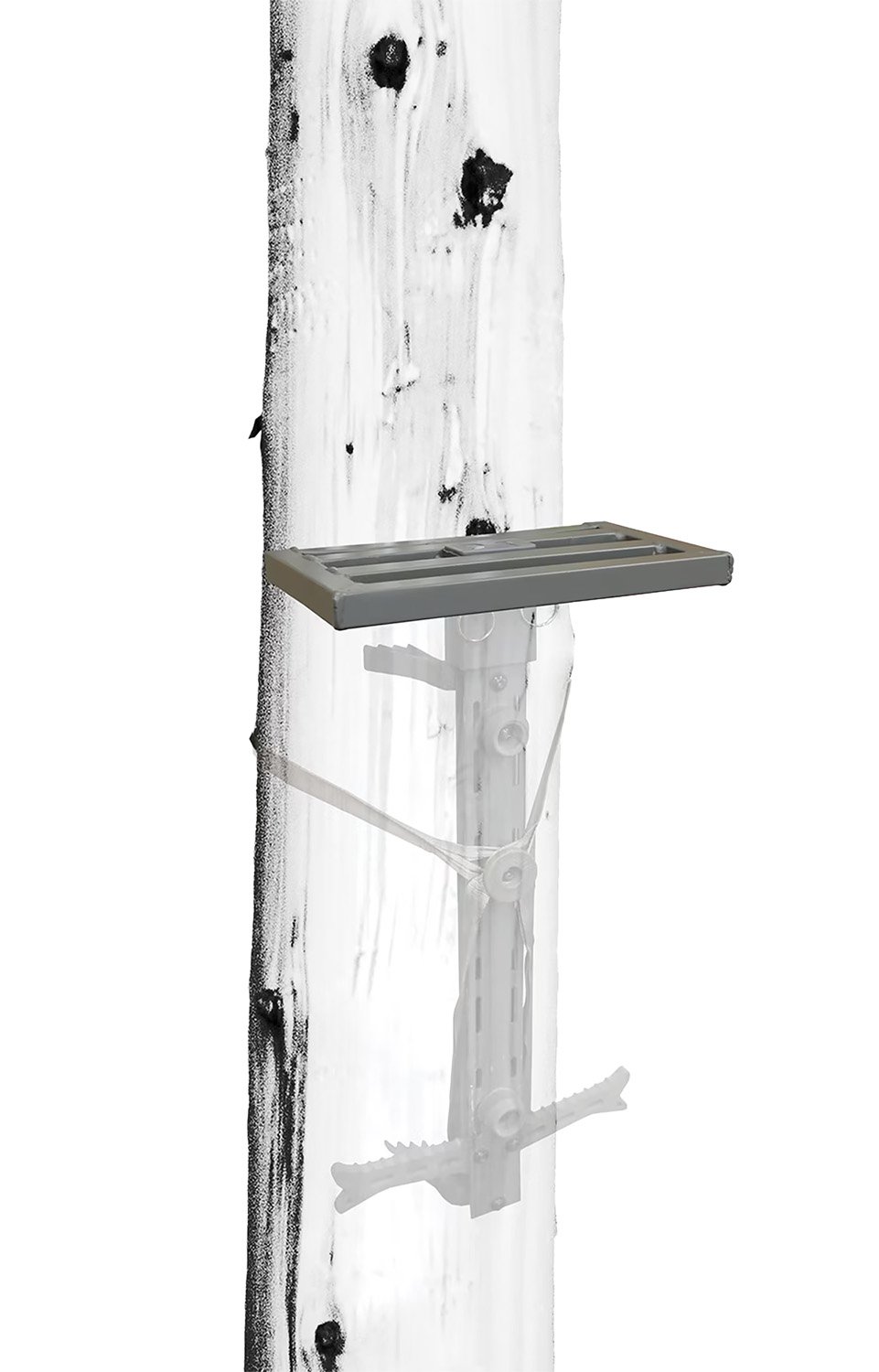 Hawk HWKHHSP Helium HSP Platform Gray Aluminum 10"x6" 300 lbs