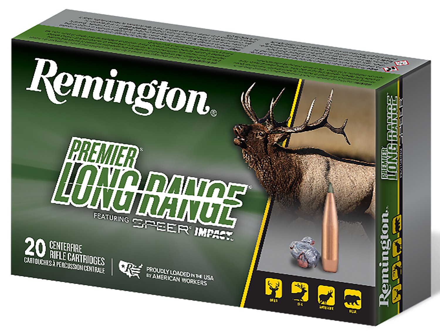 Remington R28829 7mm Prc 175gr Speer Impact 3000 fps 20 Rounds