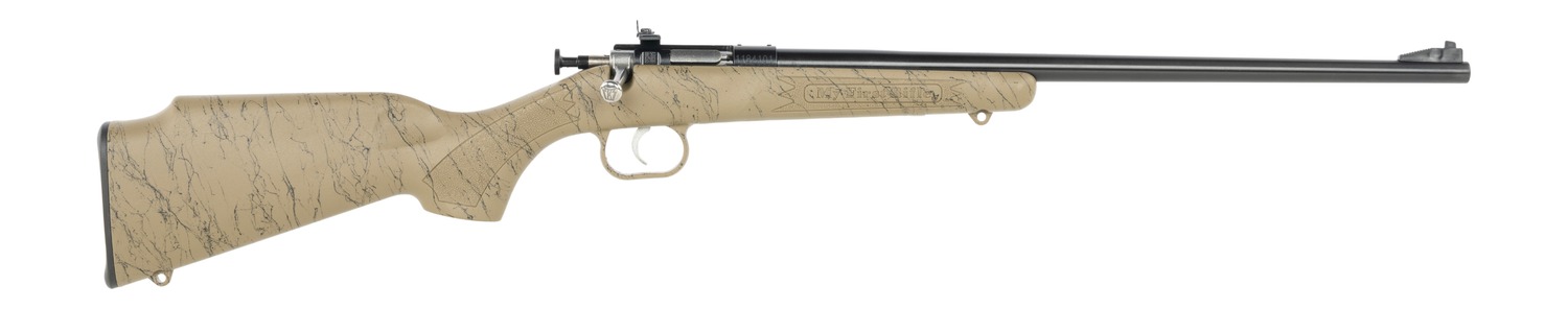 Buy Keystone Crickett Rifle 22 LR 16.1 in. Blued/Tan w/Black Web online
