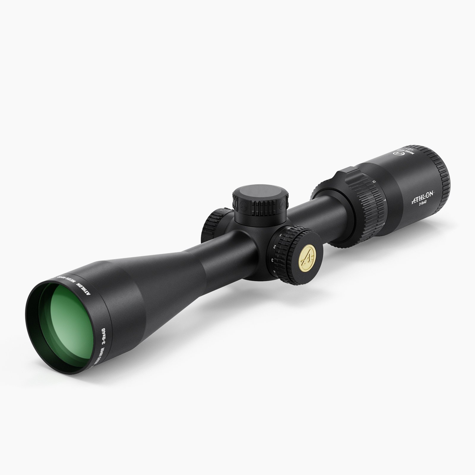 Athlon Neos HMR 3-9x40 SFP BDC 250 Illuminated 1" Tube Scope - Athlon