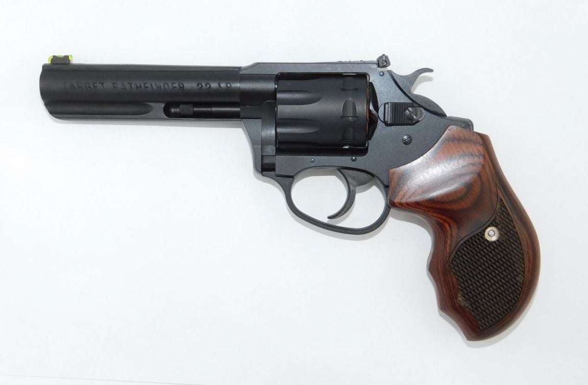 Charter Arms 12243 .22LR Pathfinder Lite 4.2" Revolver Blk/Rosewood 8rd