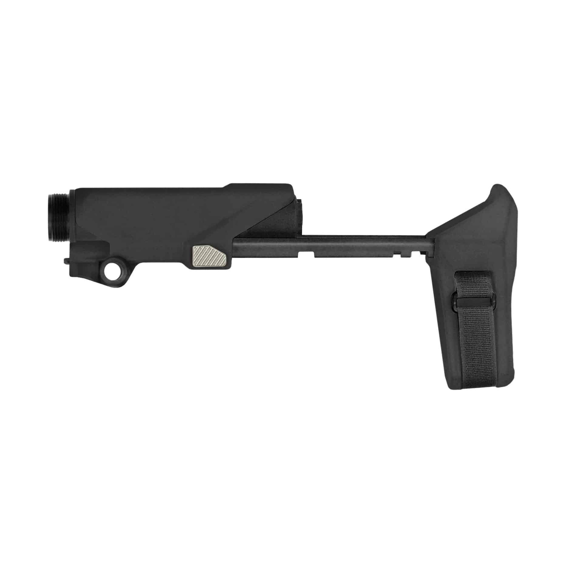 Buy SB-Tactical HBAR9-01-SB AR Brace: Lightweight, 5.56/300BLK & 9mm, 3-Position Adjustable, Ambidextrous QD Sling Socket, US Veteran Made online