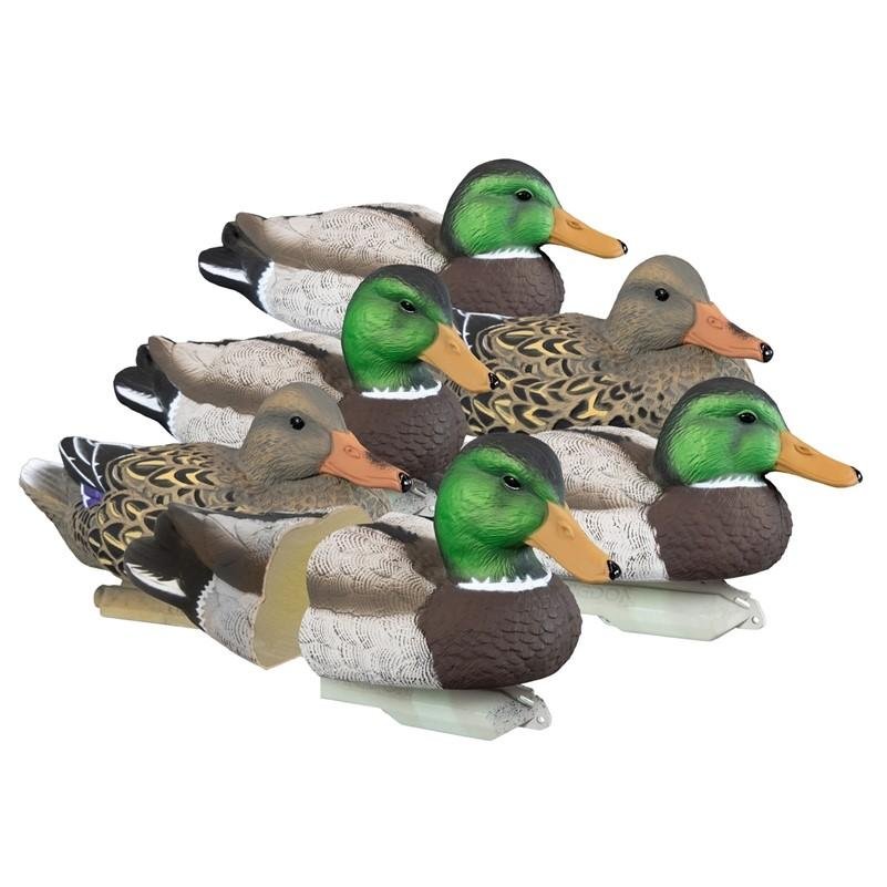 Higdon 19023 Standard Mallard Foam Filled Decoys 6pk - Higdon Outdoors