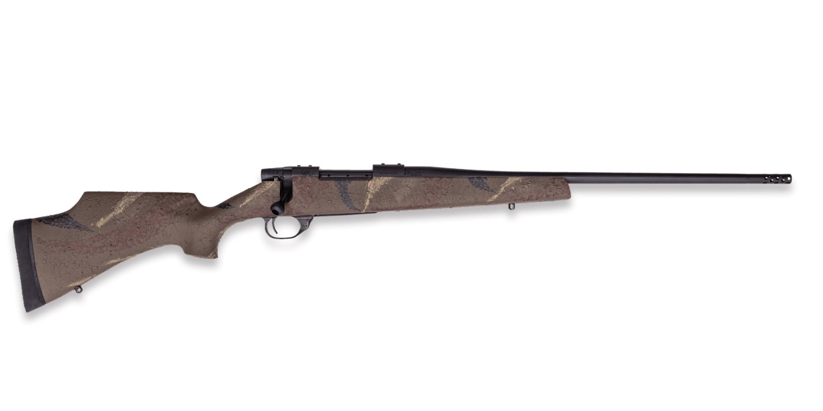 Weatherby VC26222RR2B Vanguard Compact Truck Gun 22-250 20" Graphite Black Cerakote Rifle - Weatherby - 22