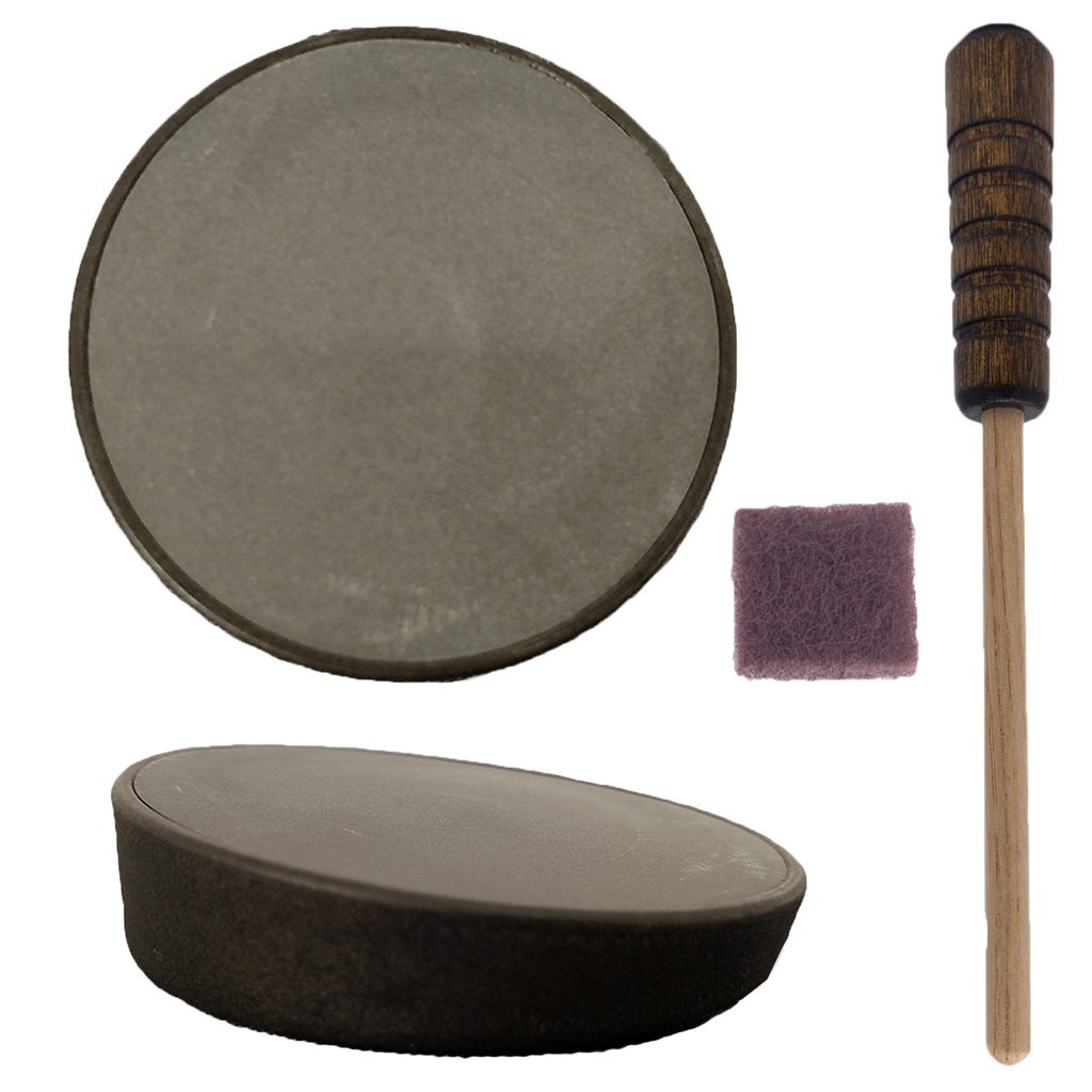 Quaker Boy Full Tilt Pot Call - Deep & Shallow Sound Chamber, Ash Striker, Cleaning Pad