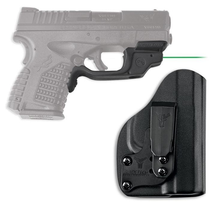 CRIMSON LG-469G-HBT Green Laser Holster for XD-S