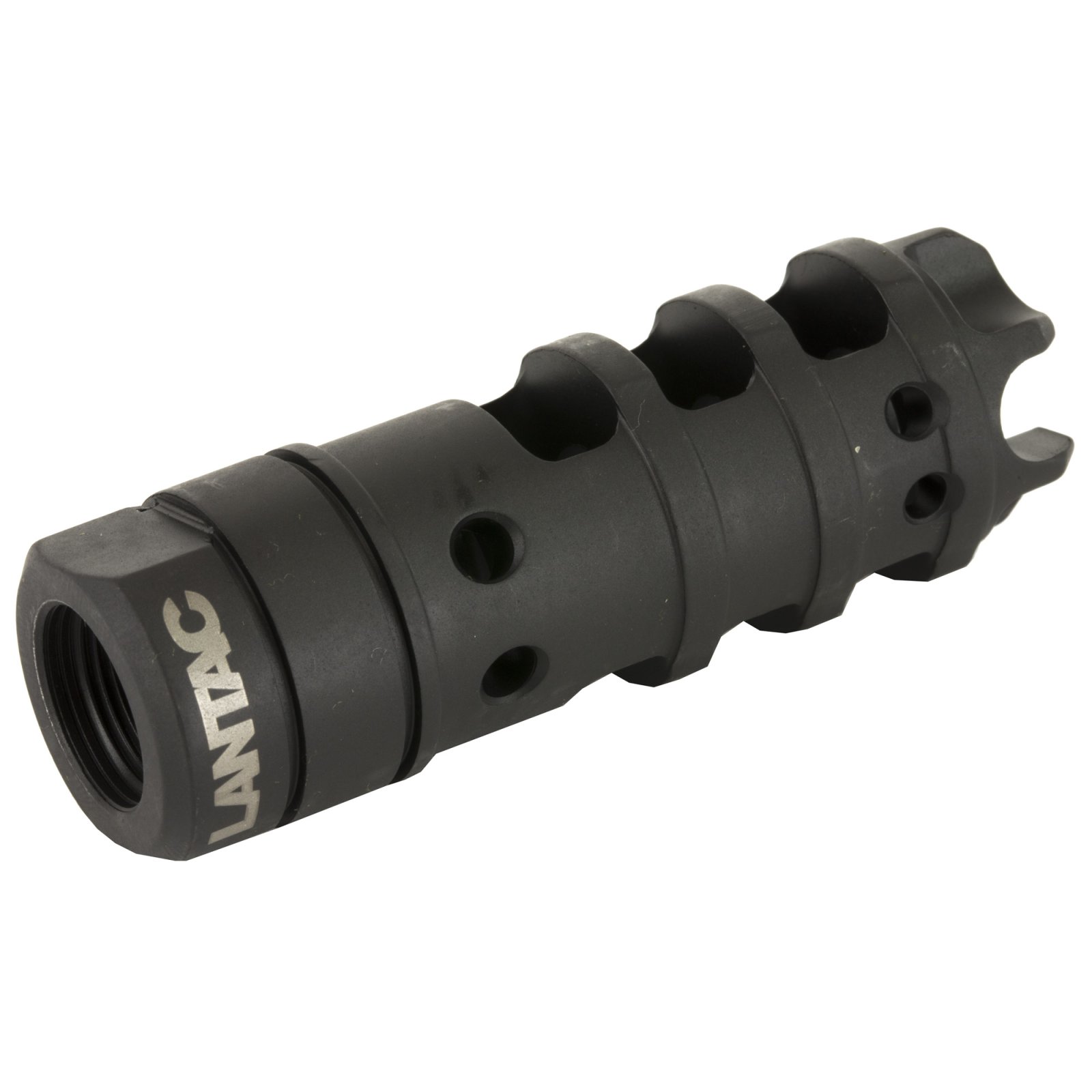 LanTac Dragon DGN9MMD Muzzle Brake 9MM Black Nitride 1/2x28 Steel
