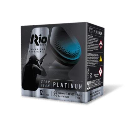 Rio Star Team Evo Platinum Shotshell 12ga 2-3/4 1-1/8oz 1235 fps #8 25/ct