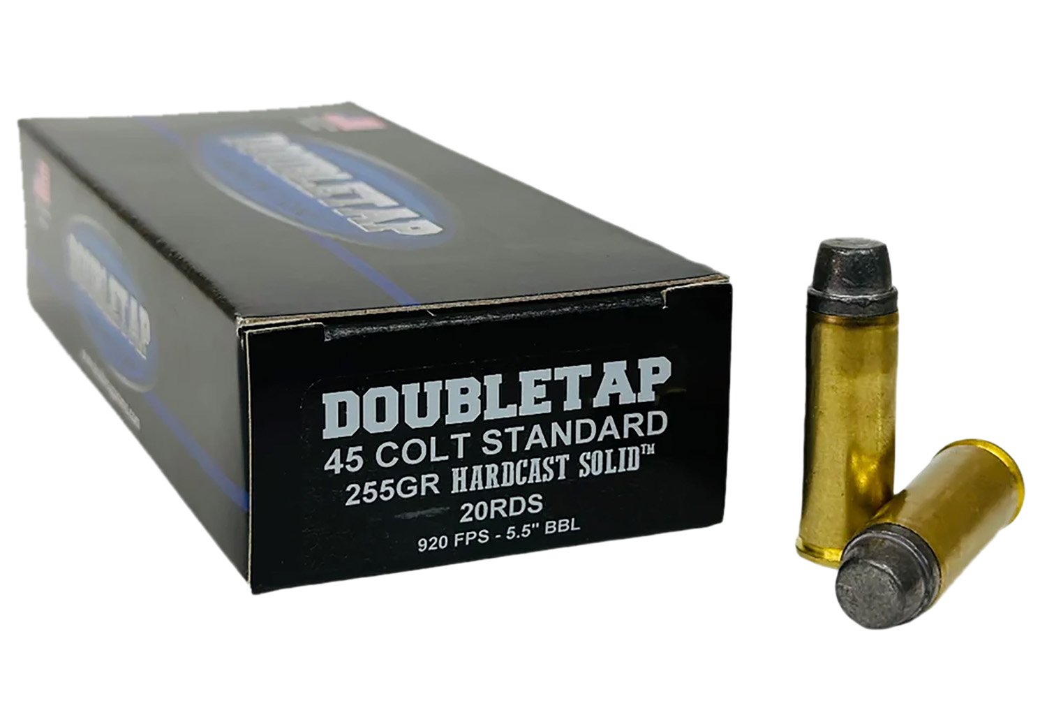 DoubleTap 45CS255HC .45 Colt 255gr SWC Hardcast Ammo 20 Rounds