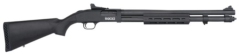 Mossberg 51602 12 Gauge 590S Tactical Pump Action 20" Barrel 13+1 Black - Mossberg - 12 Gauge 3"