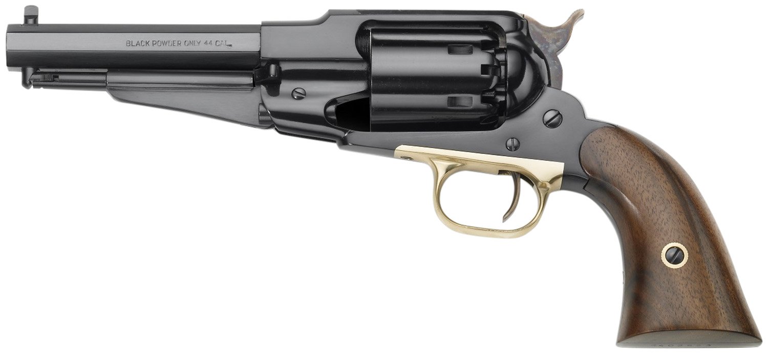 Pietta PF58ST44512 1858 Remington Sheriff 44 Cal 5.5" Blued Revolver