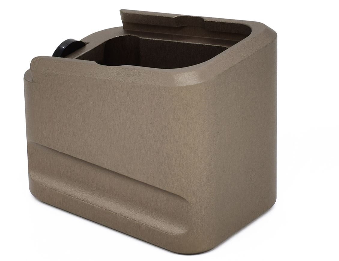 Warne 3113 Magazine Extension Glock 17/22 +5/9mm FDE