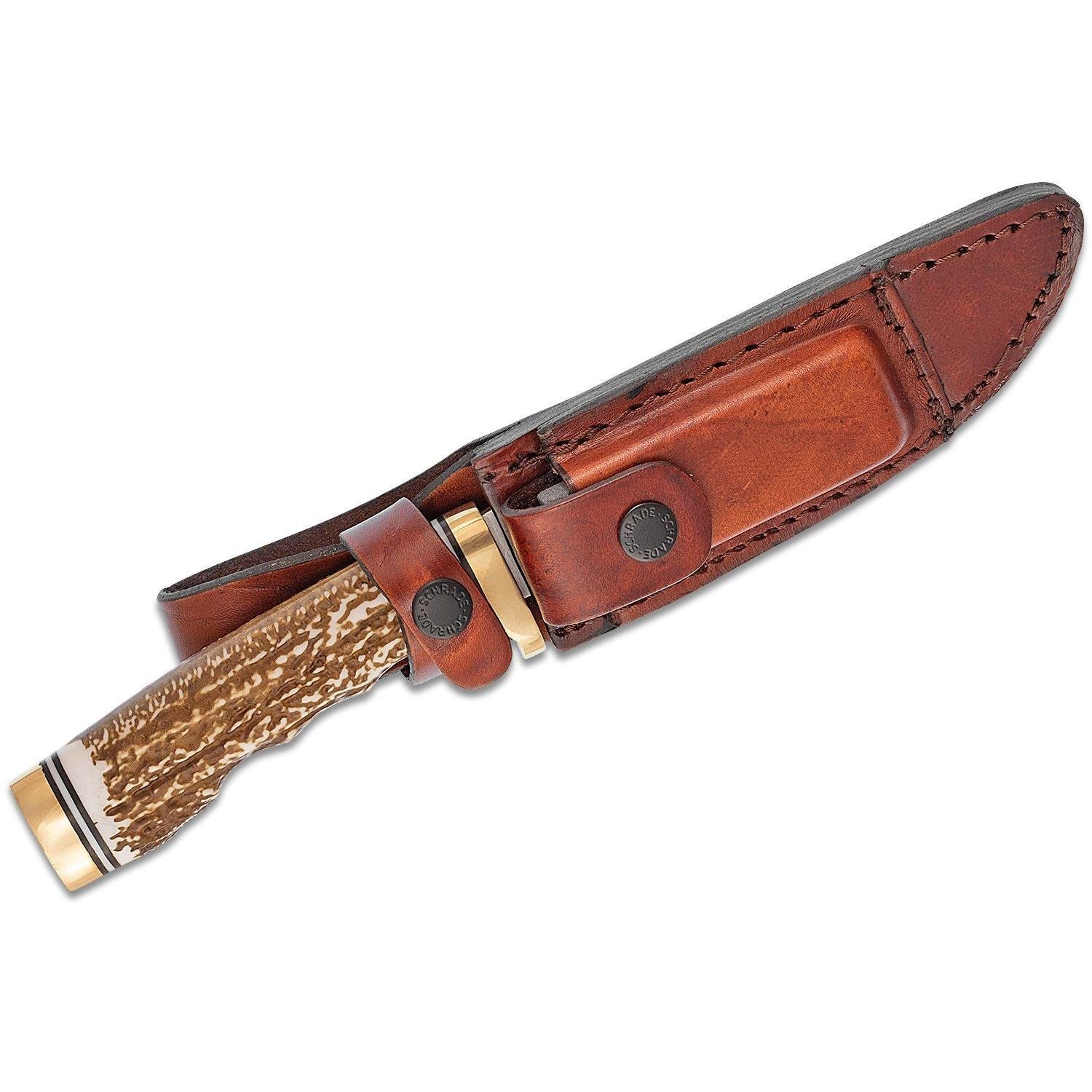 Uncle Henry 1100086 Next Gen Golden Spike 5" Staglon Fixed Blade Knife