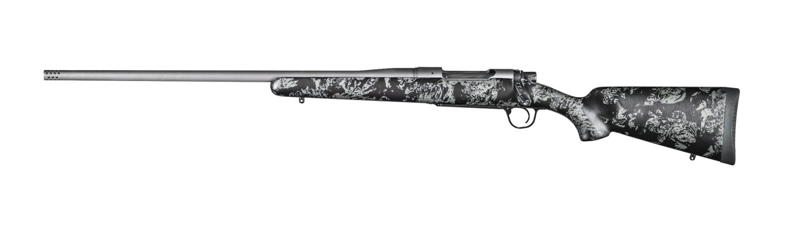 Christensen Arms Mesa FFT 7mm Rem Mag LH Hunting Rifle - Ultralight Stainless Steel Barrel, Carbon Fiber Stock, Tungsten Cerakote Finish - Christensen Arms - 7MM REM MAG