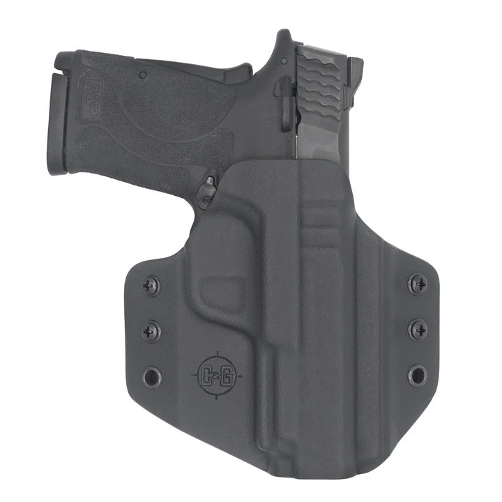 C&G HOLSTER S&W M&P SHIELD 9EZ/EQUALIZER OWB COVERT KYDEX HOLSTER RIGHT HAND - CG_HOLSTERS