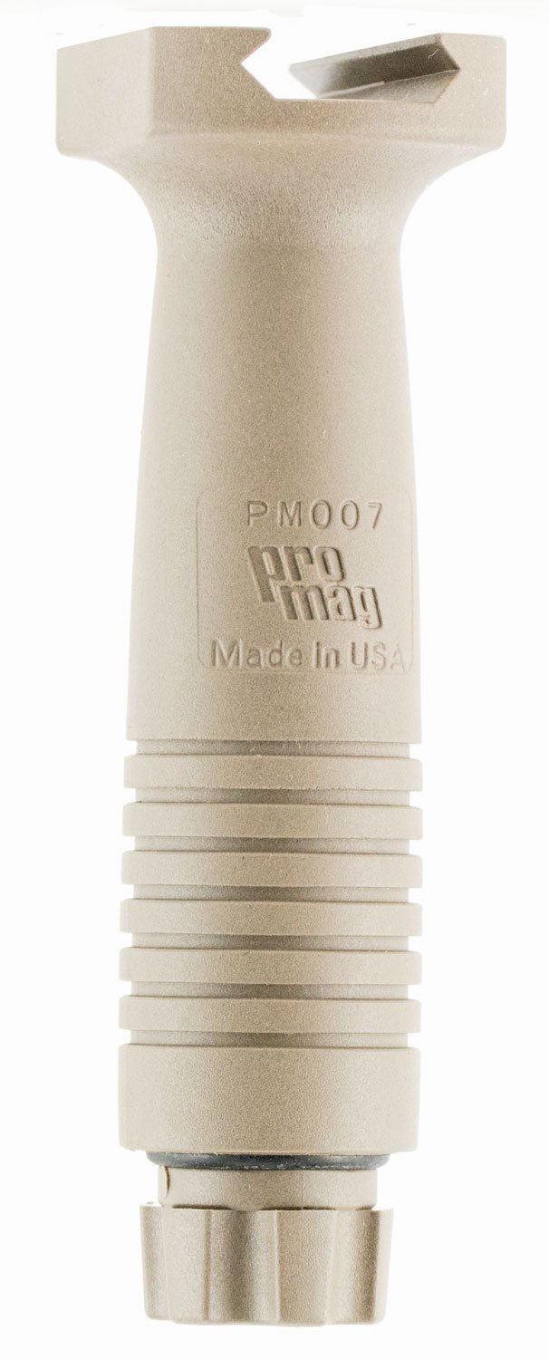 ProMag Fits AR-15 /M16 Swiss Pattern Polymer Flat Dark Earth Vert Fore Grip