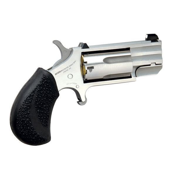 NAA PUGD Pug 22 WMR 5 Shot 1" Stainless Steel Barrel... - NAA - 22 Magnum