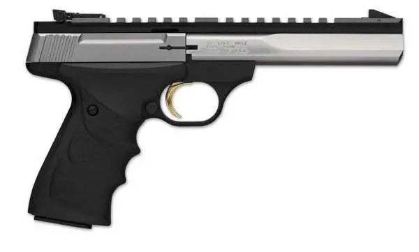 Browning 051507490 Buck Mark Contour 22 LR 10+1 5.50" Polished Flats... - Browning - 22 LR