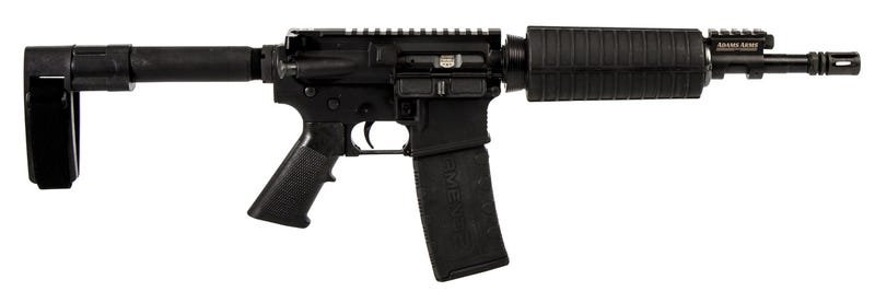 Adams FGAA00425 P1 Pistol 5.56 NATO 11.5" Black 30rd SB Mini Brace