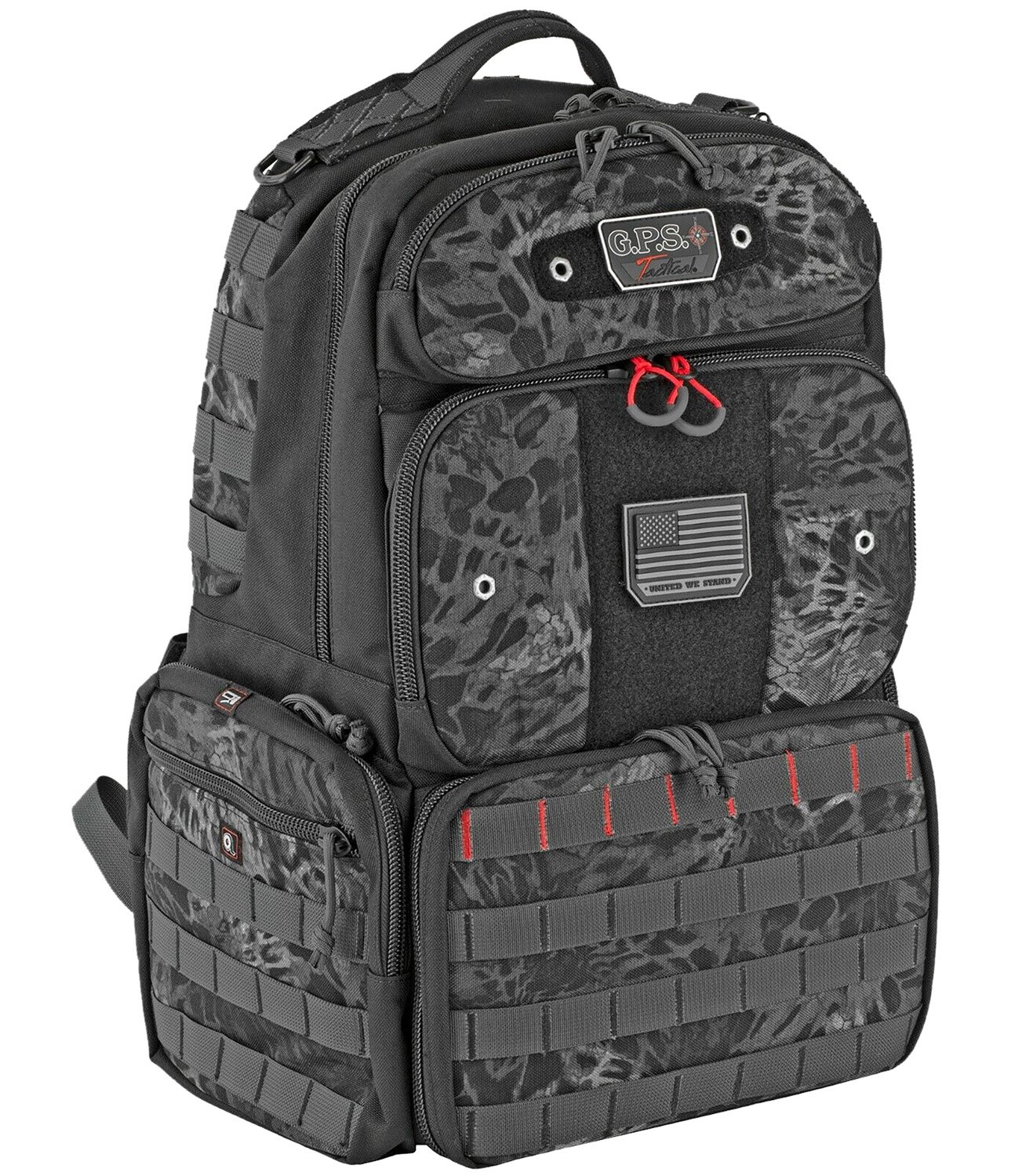 GPS Bags T1913BPP Tactical Backpack PRYM1 Blackout 1000D Polyester 4 Han... - GPS - PRYM1 BLACKOUT
