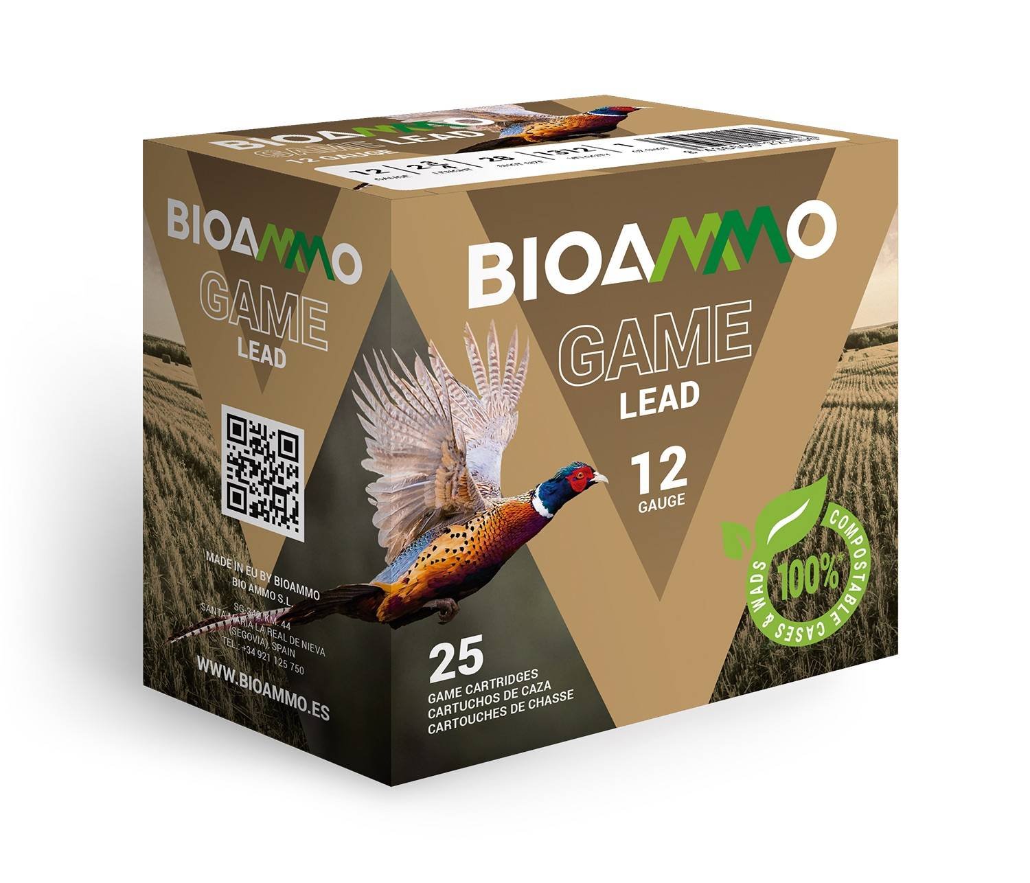 Buy WIN Bioammo 12Ga 2.75" #4 25/250 BL3640E online
