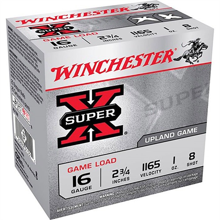 Winchester Super-X 16 Gauge 2-3/4" 250-Rounds - Winchester