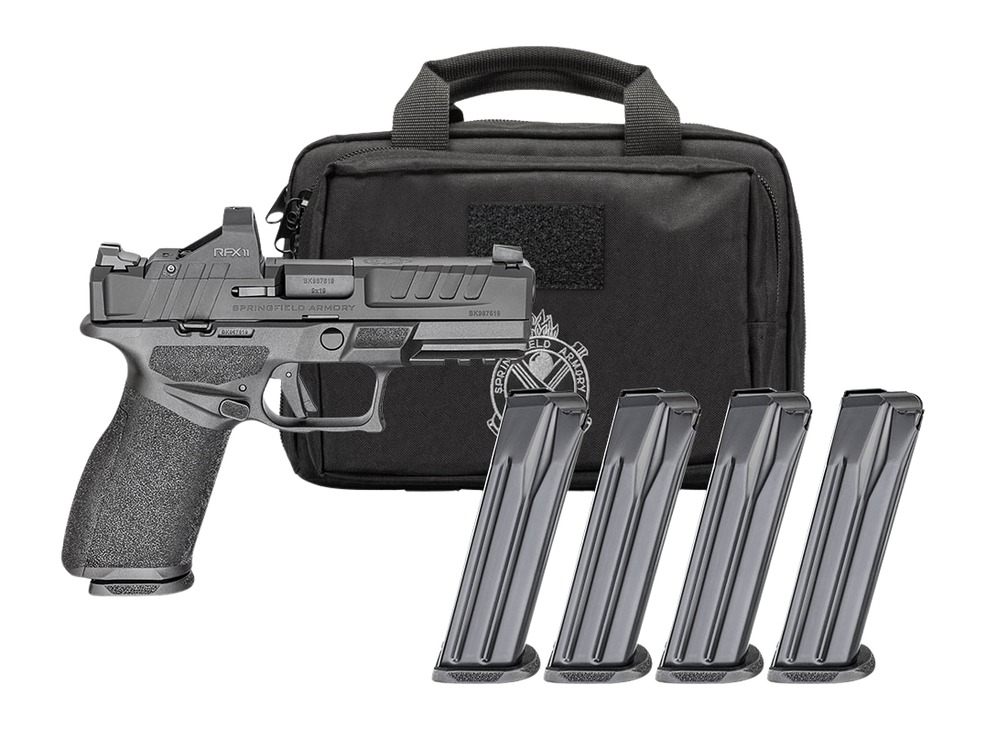 Springfield ECHELON 4.0FC 9MM 4" 10RD 4 MAGS CA GEAR PAC - Springfield Armory - 9mm