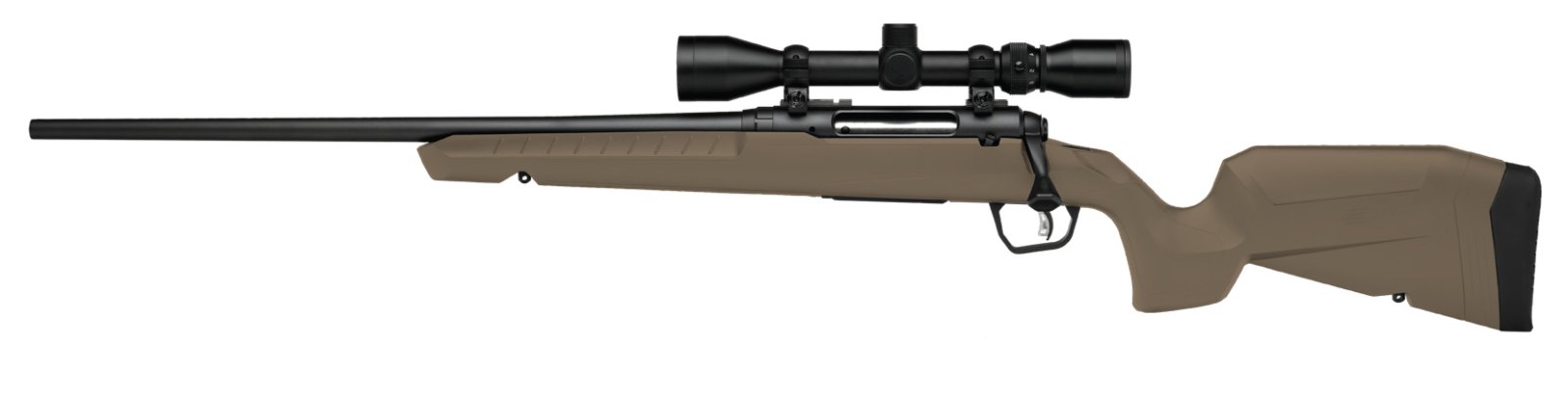 Savage 32091 Axis 270 Rifle 4+1 Matte Black FDE Synthetic Stock 22" LH - Savage Arms - 270 Win