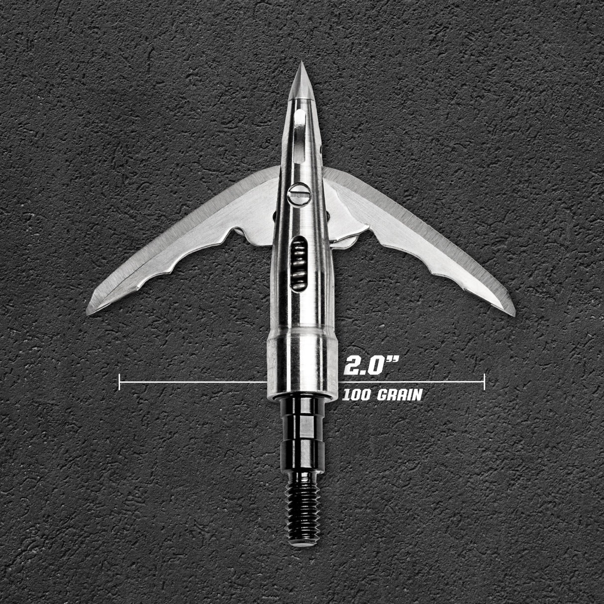 Bowmar Beast Titanium Mechanical Broadhead  100 gr. 2 in. 3 pk. - Bowmar Archery