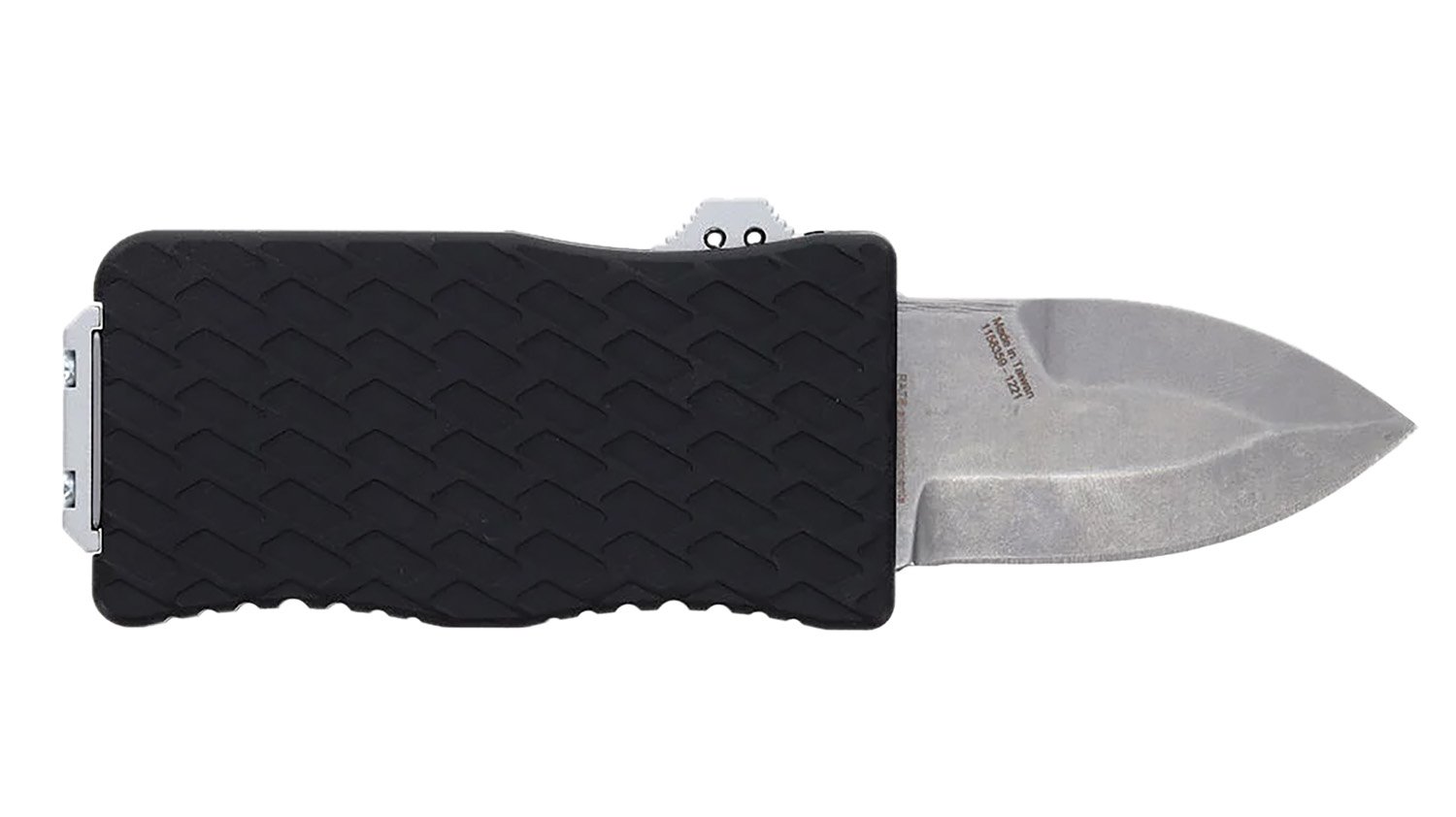 Schrade 1135969 Uproar Mini 1.90" D2 Steel OTF Dagger Black Handle
