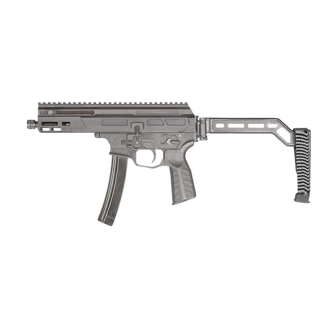 Matador Arms MAT9-K-5 Pistol 9mm Luger 5 Barrel 30rd MP5 Mag (1) Black w/A3 Brace - 10 Ring - 9mm