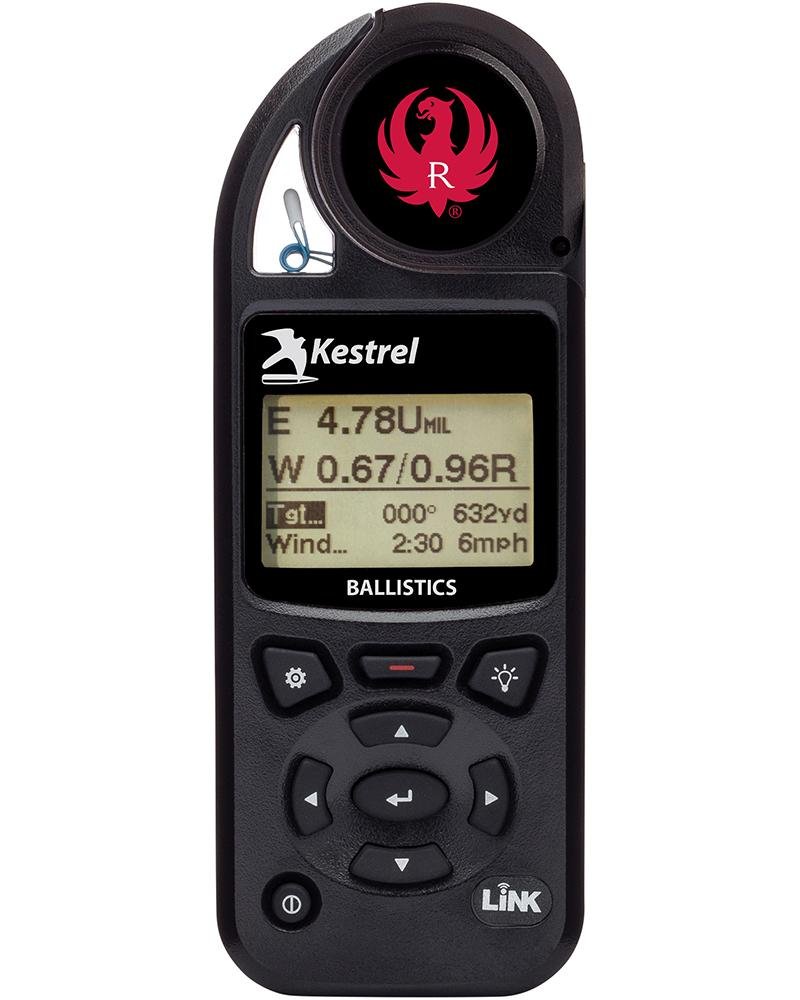 Kestrel 5700 Ruger Ballistics Weather Meter, Black, Integrated, Customizabl - Kestrel