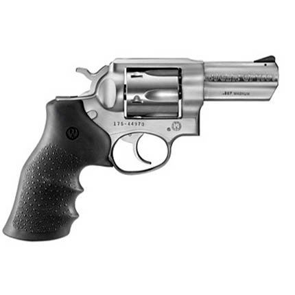 Revolver Ruger GP100 KGPF-331 357 Magnum 3" Barrel Stainless Steel 6 Round - Ruger - 357 Magnum | 38 Special