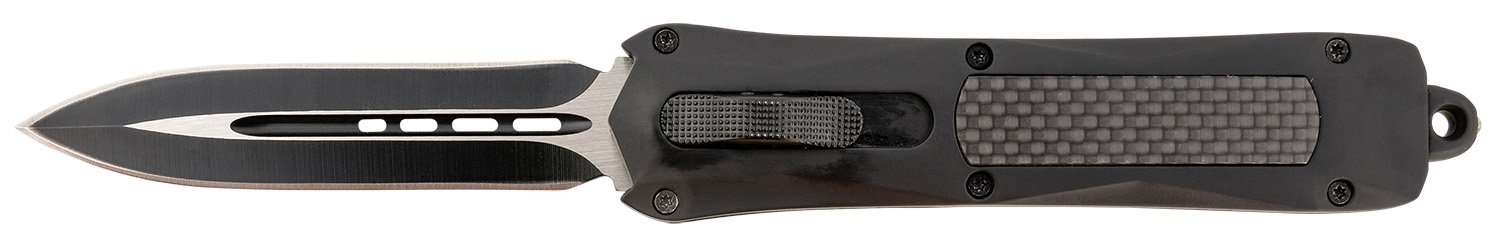 Steel River A163BD Spartan 3.50" OTF Dagger 440C SS Black/Silver