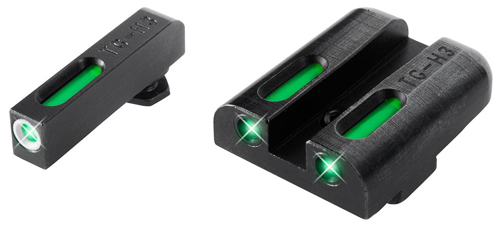 TruGlo TG13GL1A TFX Tritium/Fiber Optic Handgun Sight Glock Low
