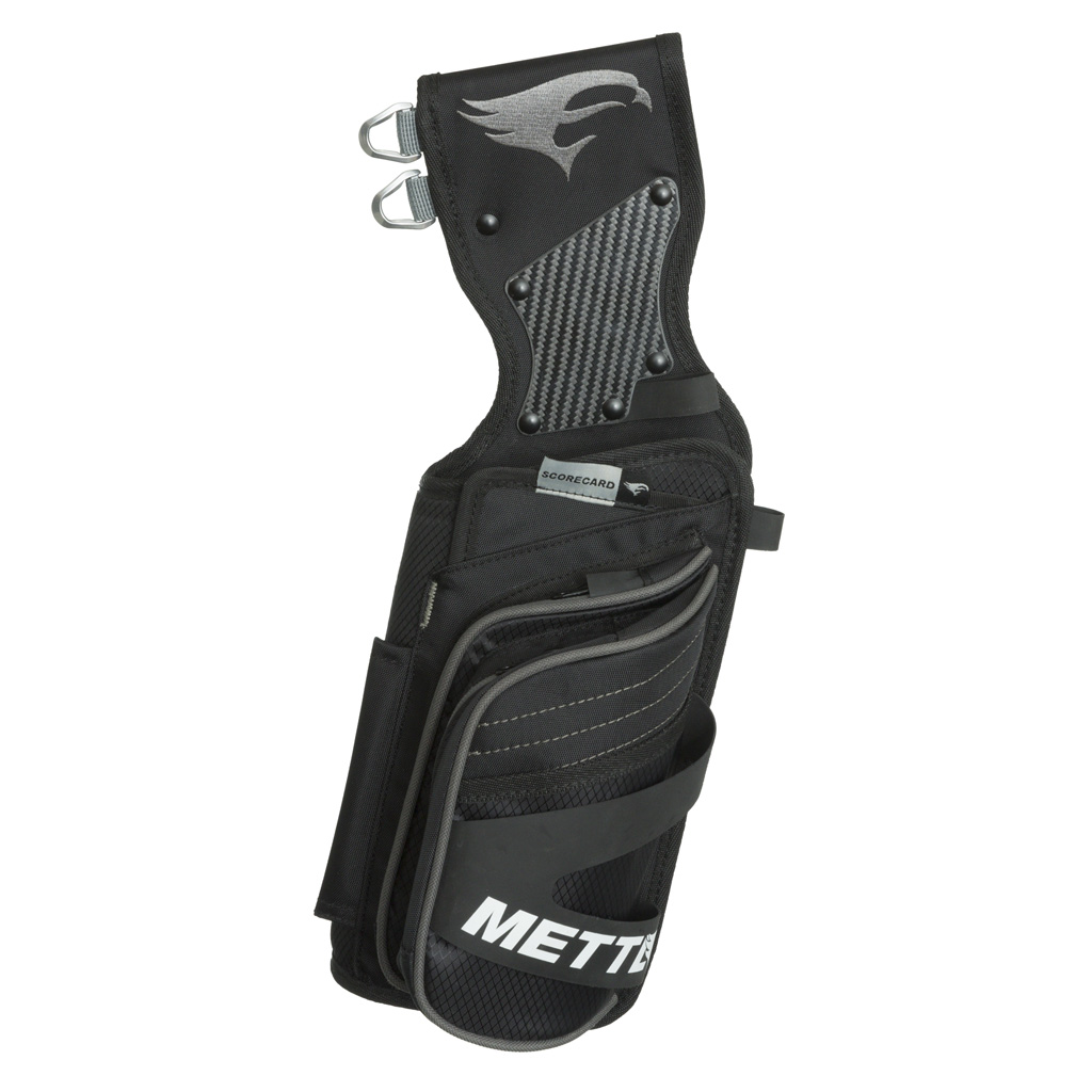 Elevation Mettle 1601009 Field Quiver Black LH 3-Stage Arrow Bay