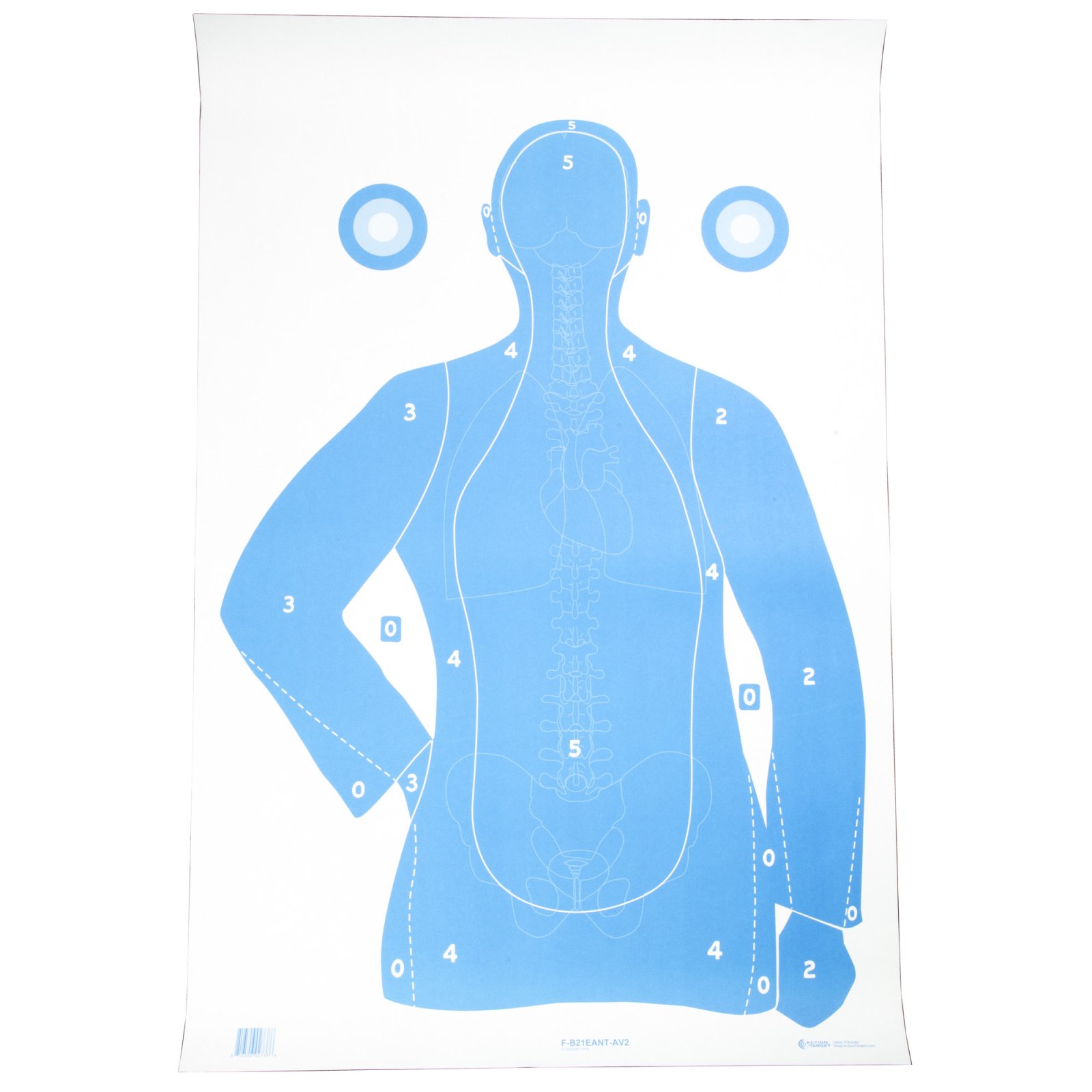 Buy Action Target FB21EANTAV2100 23"x35" Silhouette Paper Target 100/Box online