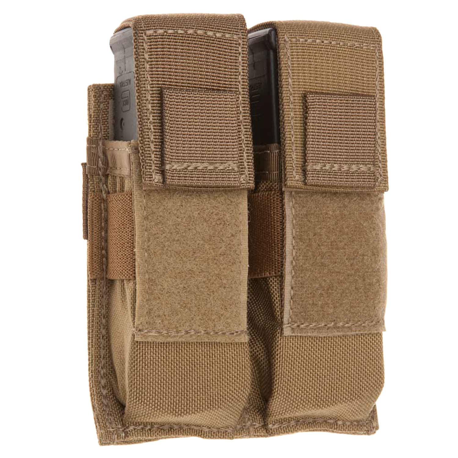 Tacshield T3602CY Universal Double Pistol Coyote 1000D Nylon MOLLE