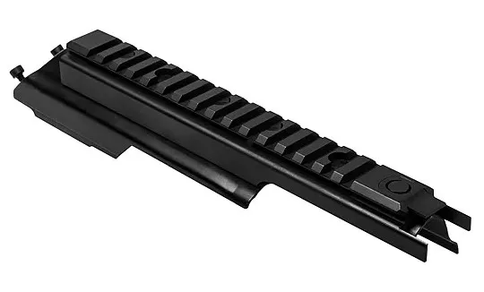 NcStar MAK AK Receiver Cover Picatinny Scope Mount Black - NcStar