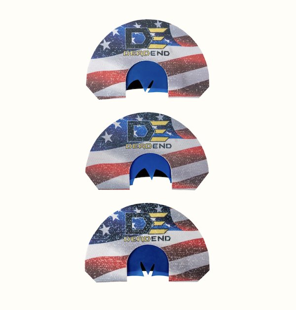 Dead End Game Calls RK006 Roadkill Turkey Mouth Calls 3-Pack