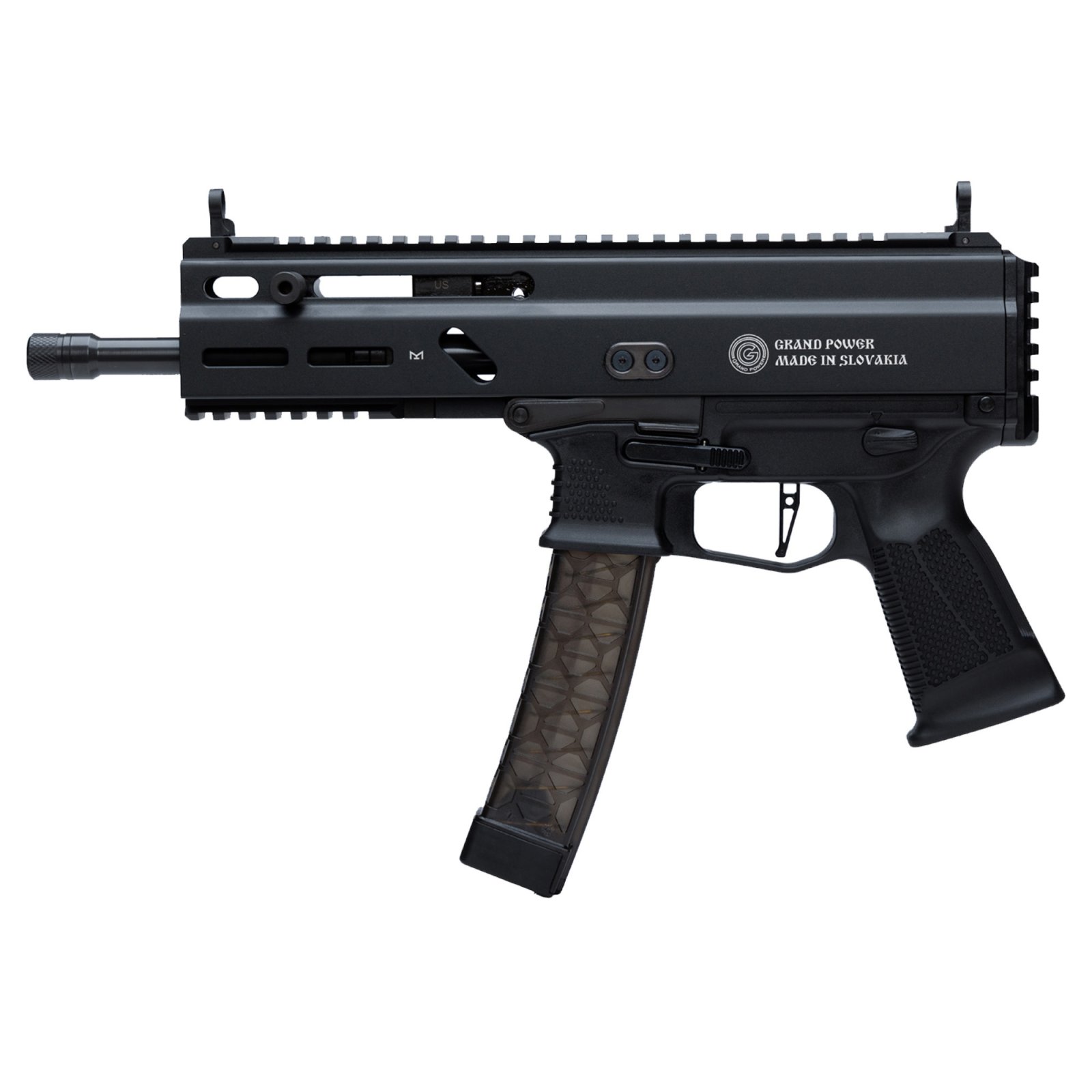 Grand Power Stribog SP9-A3 Tactical 9mm Pistol 8" 3-30rd Mags