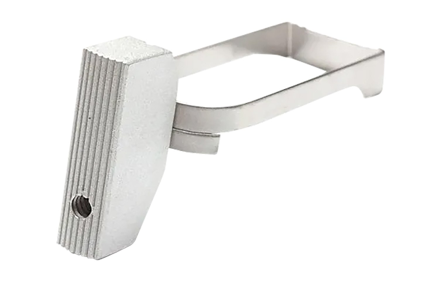 Wilson Combat 190F Ultralight Match Trigger Flat Pad Aluminum Stainless - Wilson Combat - ULTRALIGHT MATCH