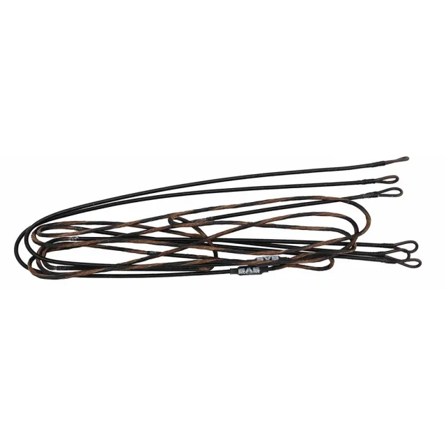 GAS High Octane String & Cable Tan/Black Hoyt RX4 Alpha #2 Cam - GAS Bowstrings